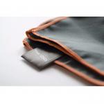 Square Quick Dry Sports Microfiber Gym Towels With Logo And Mesh Bag