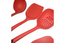 China Sustainable Silicone Spatula Kitchenaid Eco Friendly 5 Piece Silicone Utensil Set supplier