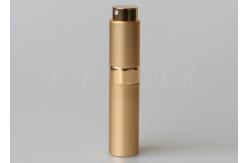 China Empty Metal Handbag Twist And Spritz Atomiser Refillable 8ml travel spray bottle supplier