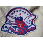 3D Washable Custom Embroidery Heat Transfer Patch For Ski-Wear for sale