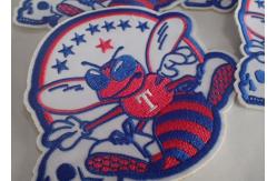 China OEKO Washable Custom Embroidered Patches For Cap Bags supplier