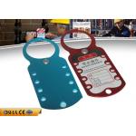 Eight Hole Aluminum HASP Lockout , 180 Mm * 70 Mm 79g Safety Lockout Hasp for sale