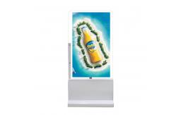 China Ultra Thin Double Sided OLED Advertising Media Player supplier