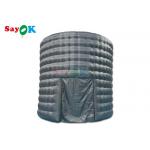 LED Inflatable Photo Booth Black Double Door 5m Diameter for sale