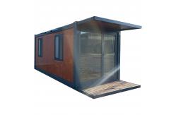 China Tiny Portable Flat Pack Container House Steel Frame 20ft Container House supplier