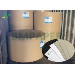 Jumbo rolls 230gsm To 450gsm Recycled White Claycoat Duplex Board Grey Back for sale