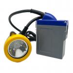 Continuous Working Time 13-16 Hours LED Miners Cap Lamp With Cable 15000lux 1.67W 3.7V for sale