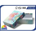 Fancy Design Paper Gift Box CMYK Offset Printing Custom Rigid Gift Box OEM for sale