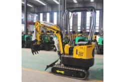 China Piling Mini Bucket Wheel Excavator 1545mm Track Length supplier