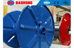 China Single Layer Steel Metal Drums Punching Bobbin For Cable Wire supplier