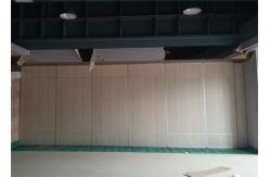 China Banquet Hall Melamine Folding Acoustic Movable Partition Walls supplier