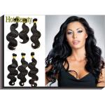100 Brazilian Remy Virgin Human Hair Extensions , Body Wave Long Hair for sale