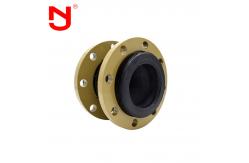 China Pipe Flexible Fittings DN150  Rubber Expansion Joint Seal With Flange supplier