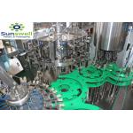 Automatic Beer Filling Machine , Filling And Capping Machine For Glass / Plastic Bottle