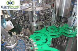 China Automatic Beer Filling Machine , Filling And Capping Machine For Glass / Plastic Bottle supplier