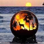 Corten Steel/Weathering Steel Outdoor Round Fire Pit Rustic Red or Customized for sale