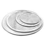 8 inch-18 inch perforated round aluminum pizza pan punched pizza tray baking tray for sale
