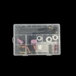 24PCS Alumina and Clear Nozzle TIG Welding Torch Spare Parts for Customized Support for sale