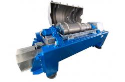 China Titanium Horizontal Decanter Centrifuge Machine For Calium Hypochlorate supplier