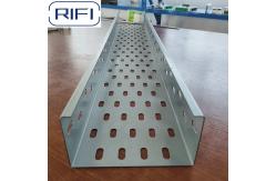China Rectangular Perforated Electrical Cable Tray Customized Length supplier