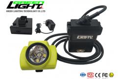 China Magnetic Charging 530LUM 18000lux IP68 led Mining Cap Lamp supplier