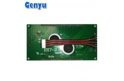 China Custom LCD Segment Display Module HT1621 TN Positive Blue Backlight For Charger supplier