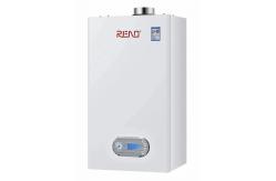 China 20Kw Wall Hung Gas Hot Water Heater Intelligent Control White Shell Stainless Steel supplier