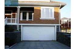 China Security 3000mm Width 800N Sectional Overhead Garage Door supplier