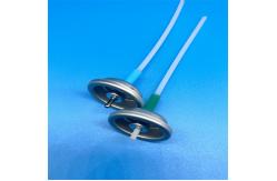 China Aluminum Metered  Valve Mist Spray Button Actuator Single Use Silver Finish supplier