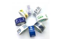 China Custom Logo Printed Bopp Packing Tape For Sealing Carton supplier