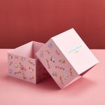 AI PDF PSD Custom Printing Rigid Cardboard Box Lovely Gift Storage Cardboard Box for sale