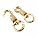 Soild Brass Heavy Duty Snap Hook Quick Release Panic Snap Trigger For Horse Quick link for sale
