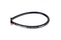 China SAE 100R1& EN853 1SN 3/8'' Smooth Surface Hydraulic Hose Assembly supplier