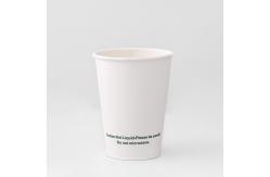 China 12oz 430ML Disposable PE Coated Single Paper Cup With Customizable Logo supplier