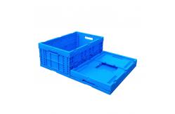 China Impact - Resistance Virgin PP Collapsible Tote Boxes Solid Bottom 600*400 mm supplier