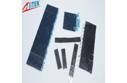 China 4.5mmt Rohs Compliant Thermal Conductive Silicone Pad For Automotive Electronics supplier