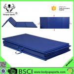 OEM 240*120CM 4 Fold Yoga Exercise Mat 4/5CM Thickness Customized Logo for sale