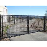 1.5x1m Metal Garden Fence Gate Hot Dip Galvanized Pvc Coated Welded for sale