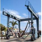 10-50ton Boat Hoist Crane With Wind Speed Protection System 18-35m Span for sale
