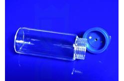 China Clear Fused Silica SIO2 Quartz Reagent Bottle With Screw Thread End supplier