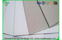 China Smooth Surface Grey Back Duplex Board 200gsn - 450gsm For Hardcover Book Cover supplier