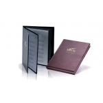 Restaurant Colorful PU Leather Menu Covers for sale