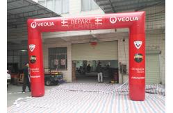 China Red Custom Inflatable Arch PLD - SA ODM / OEM Available 2 Years Warranty supplier