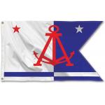 Sunshine Custom 100% Polyester Double Sided Football Soccer Sports Corner Flag for sale
