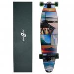 40inch Longboard Deck Skateboard With 70x51mm Clear Wheel Maple Wood For Youth for sale