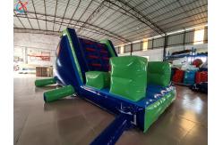 China Commercial PVC Inflatable Interactive Game Obstacle Course Castle For Kids supplier