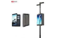 China Outdoor Bright P6 Wifi Digital Signage Smart Light Pole LED Display supplier
