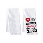 Personalized Polyester Waffle Weave Towel For Sublimation Blanks 40*60cm