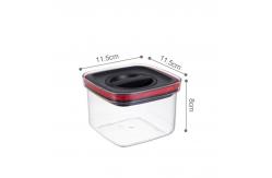 China 5PCS BPA Free 600ml Plastic Food Storage Containers With Airtight Lids supplier