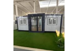 China Double Wing Prefab Expandable Container House Contemporary Design Style supplier